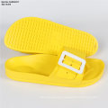 OEM Yellow Soft Custom Logo Slide Sandal Slipper Men Plain Colors EVA Slide Sandal Shoes